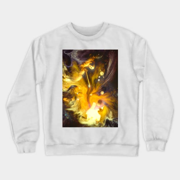 Light it Up Crewneck Sweatshirt by nicebleed